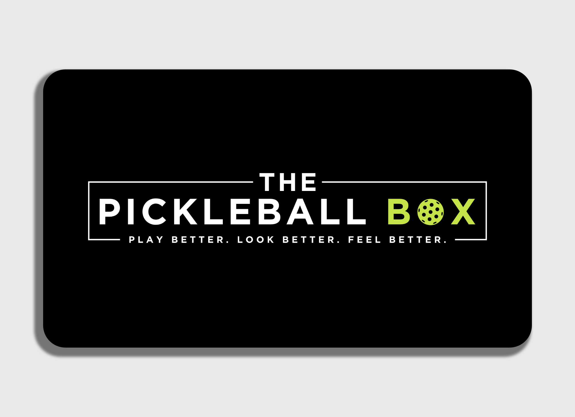 The Pickleball Box Gift Card